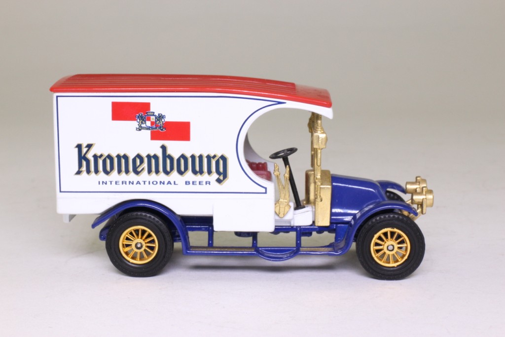 Matchbox Collectibles YGB07; 1910 Renault Type AG Van; Kronenbourg